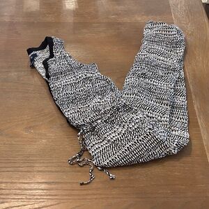 GAP Black and White Jumpsuit